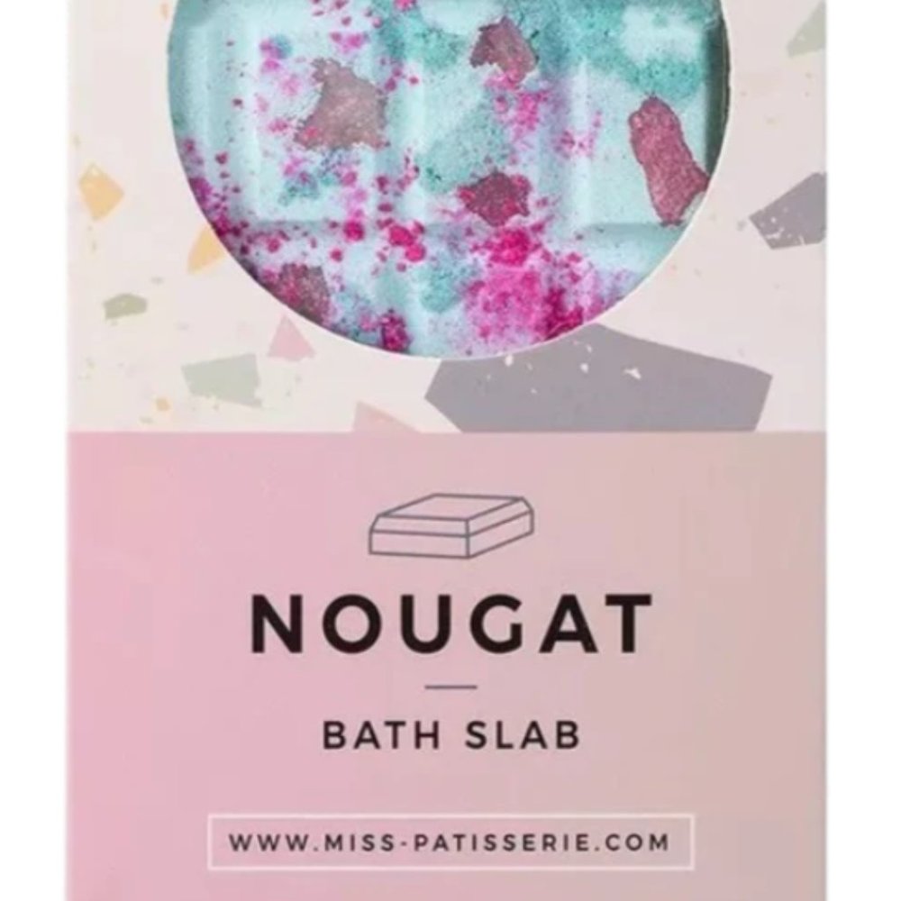 Nougat Bath Fizzy | Clean + Vegan sweet marshmallows + almond Patisserie Beauty